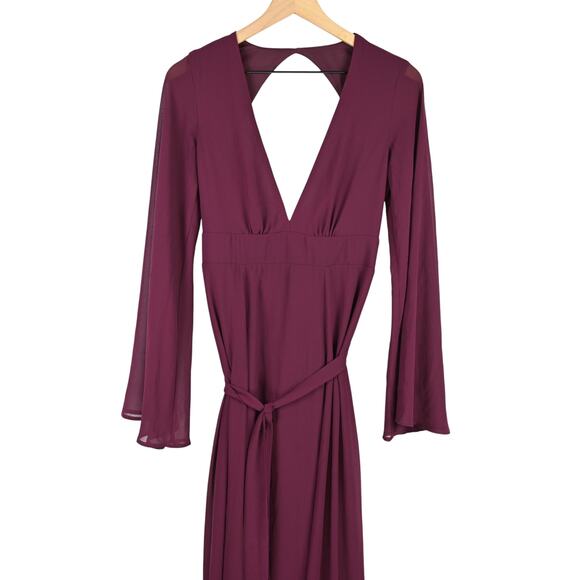 Show Me Your Mumu Venus Long Sleeve Flare Dress, small - Picture 2 of 8